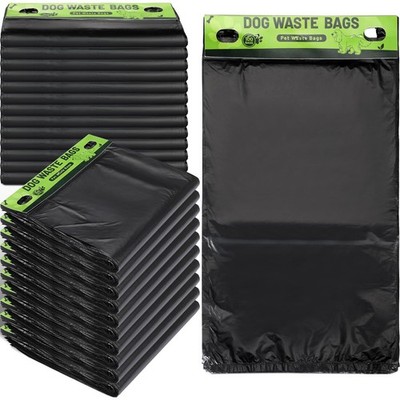 Dog Waste Bags 5000 Pcs 50 Count Bulk Black Poop Station Compatible Ireer Counts