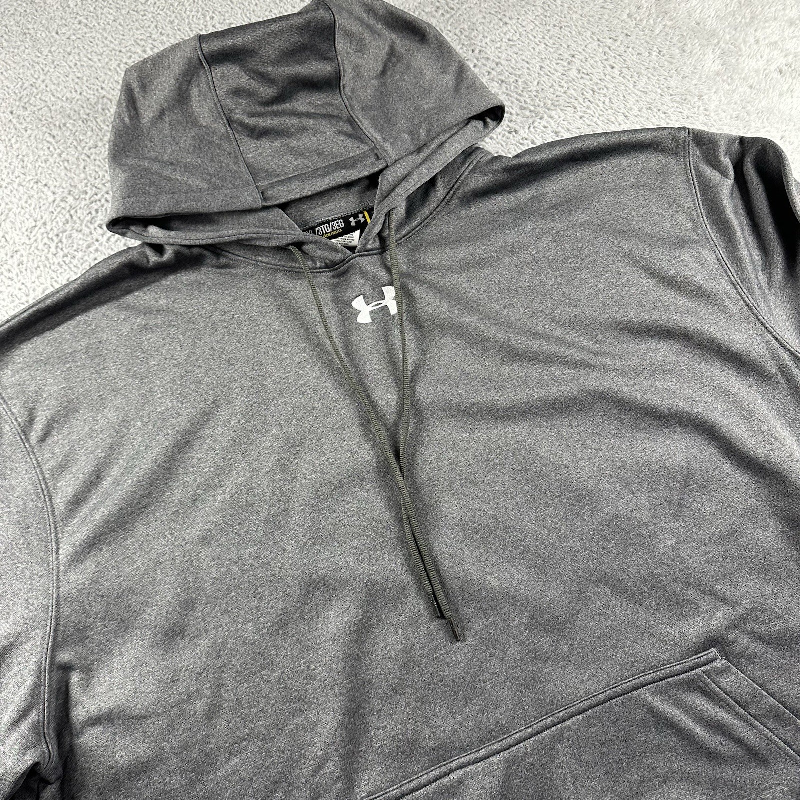 Under Armour Hoodie Mens 3XL Gray Minimalist Loose Fit NWT