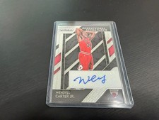 WENDELL CARTER JR  2018-19 PRIZM SENSATIONAL SIGNATURES AUTOGRAPH AUTO ROOKIE RC