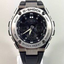 Beautiful condition Casio G SHOCK G STEEL GST W310 1AJF Tough Solar black carbon