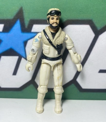 Frostbite (v1) 1985 Vintage G.I. Joe ARAH Action Figure Snow Cat Driver C8 020S