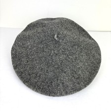Kangol Gray Wool Beret Hat made in England