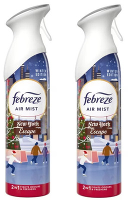 Febreze Air Mist Spray New York Escape 185ml Winter Special Edition x2er Pack