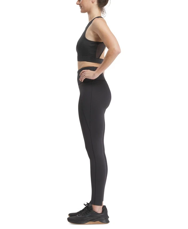 Reebok Women's Identity Train Vector Bralette (Night Black, X-Small) - Image 3 of 3