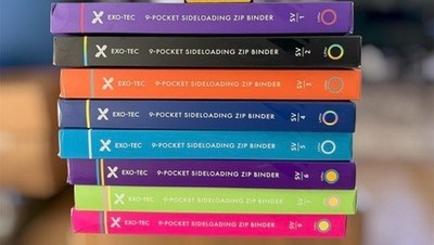 Vault X unlimited addition binder 9 pocket side load binder