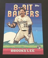 2025 Topps Series 1 Celebration 8-Bit Ballers 8B-17 Brooks Lee RC Twins 
