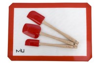 Miu France Silicone Liner And 3-piece Spatula Set, New, Free Shipping on sale Miu France Silicone Liner And 3-piece Spatula Set, New, Free Shipping on sale