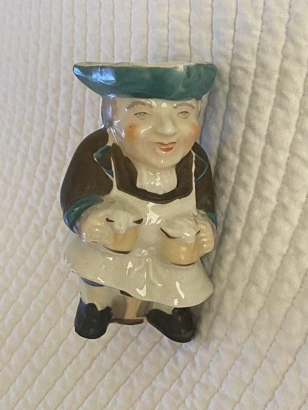Antique Pitcher Figure Made In Japan Marked /6”