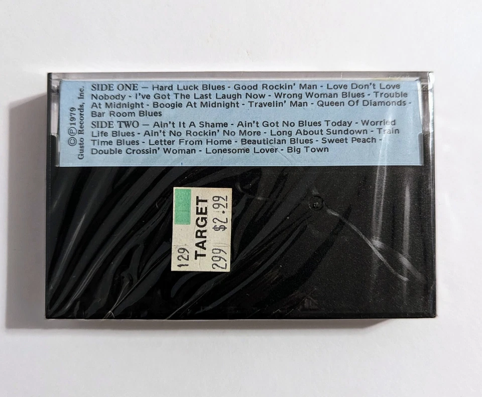 Roy Brown - Hard Luck Blues (1979 Cassette) 70s Gusto Records R&B - New Sealed - Image 3 of 3