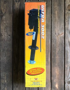 Ultra-Fab 38-944017 Ultra 3002 Electric Tongue Jack - 12V - Lifts 3000