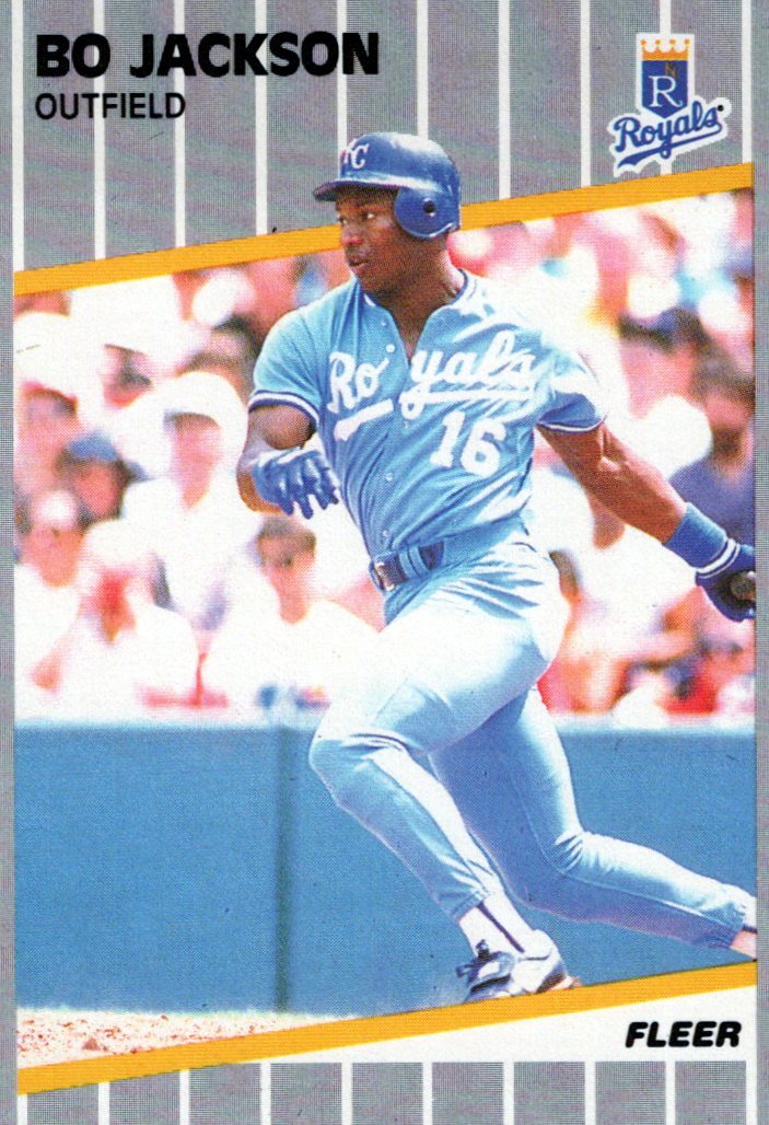 1989 Fleer #285 Bo Jackson Near Mint