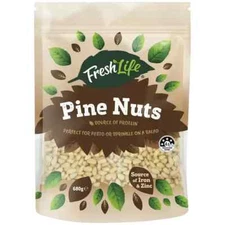 FreshLife Pine Nuts Rich in Nutrients Great Source of Fibre Ideal For Pasta 680g