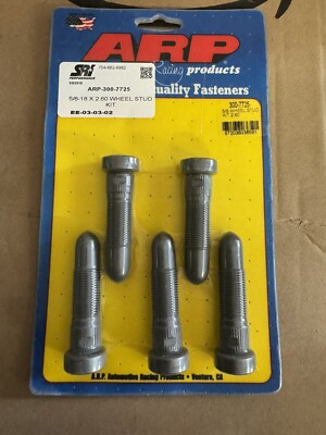 ARP NASCAR Speed Studs #300-7725 5/8''-18 X 2.600in. UHL-NEW