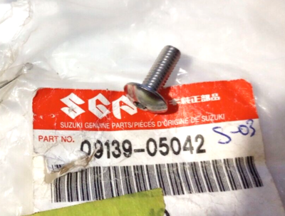 Suzuki Screw NOS 09139-05042 (L-8189) | eBay
