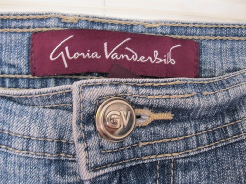 Denim Jeans Plus Size 18W STRETCH Gloria Vanderbilt 29" Inseam Casual Flaw - Picture 4 of 9