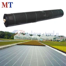 3×300FT Weed Barrier Fabric Woven Garden Ground Weed Cover Landscape Heavy Duty
