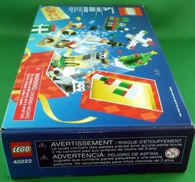LEGO 40222 24-in-1 Holiday Building Toy 250 Pcs NIB