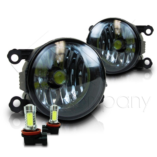 For 20122015 Fiat 500 Replacement Fog Lights w/COB Bulbs Smoke eBay