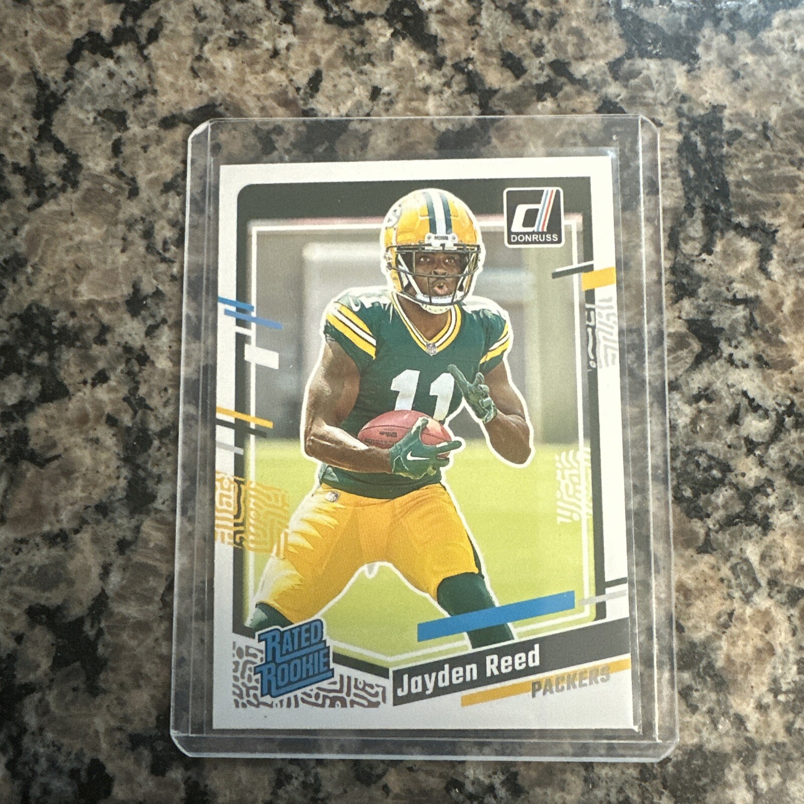 Jayden Reed 2023 Donruss Football Rated Rookie Base RC #334 🧀 GB PACKERS 🧀