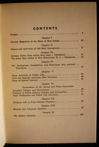GERMANS IN NEW BRUNSWICK NEW JERSEY Carl Gramm History Very Scarce First Edition - Foto 5 di 7