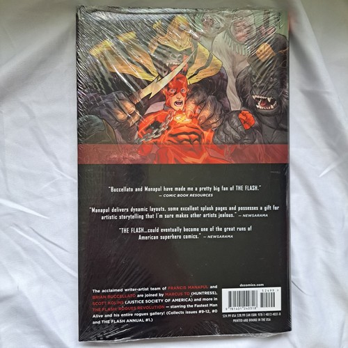 The Flash Vol. 2 Book by Brian Buccellato & Francis Manapul NEW SEALED hardcover - Picture 4 of 7