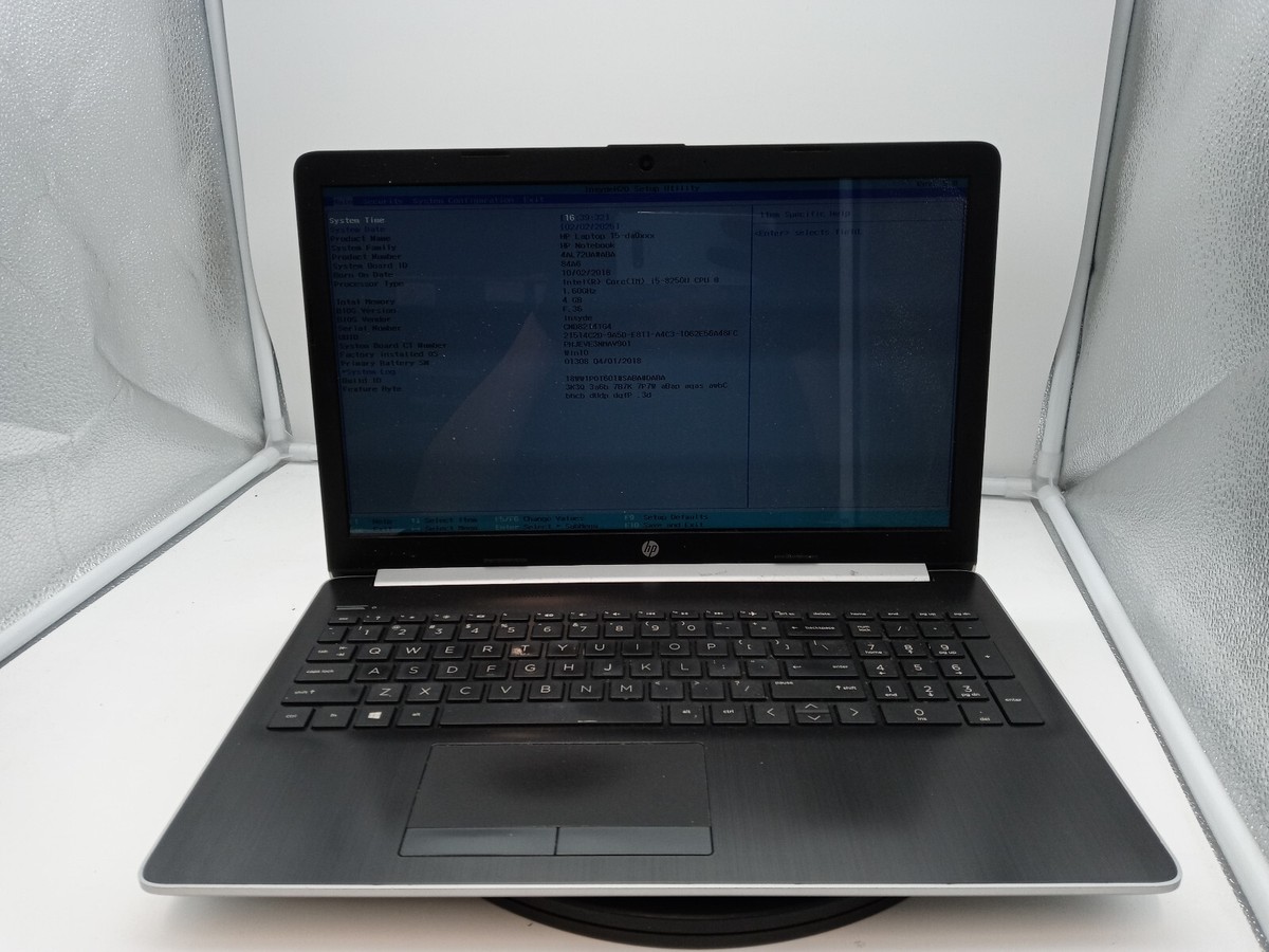 HP 15-da0xxx Intel i5-8250u 4GB RAM NO SSD #77 | eBay