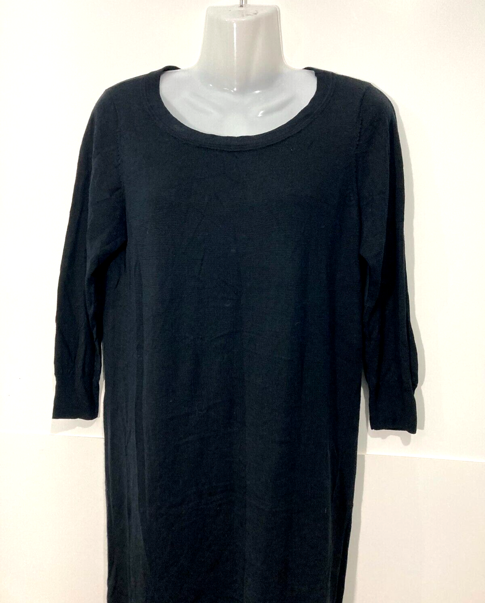 uniqlo sweater dress Ribbed A-Line Imported Size S M L Length 29.1 29.5 29.9 Shoulder 20.9 21.2 21.6 Chest 43.3 44.9 46.4 Sleeve 9.8 10.2 10.6 F00307078 Women's Cotton Blend Knit Sleeveless