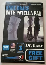 DR. BRACE Knee Brace With Side Stabilizers  Patella Gel Pads XXL