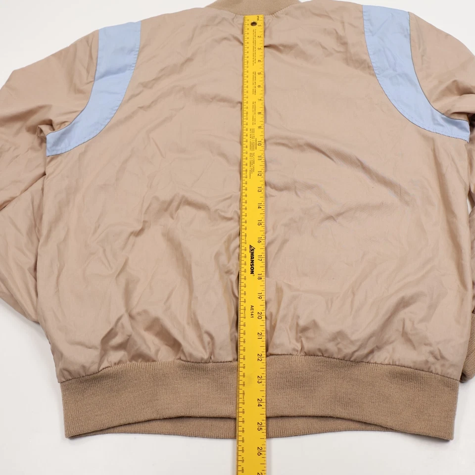 VINTAGE Spalding 1/2 Zip Mens Size M Medium Jacket Logo Pockets Golf Tennis - Image 3 of 4