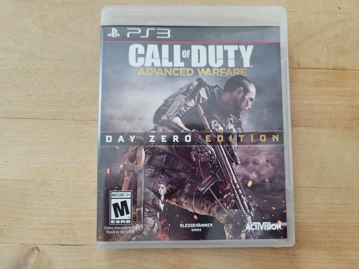 Call Of Duty: Advanced Warfare - Edição Day Zero - PS3 - GAMES E