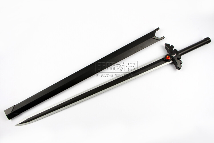 S0483 ANIME SAO SWORD ART ONLINE KIRITO ALICIZATION BLACK NIGHT