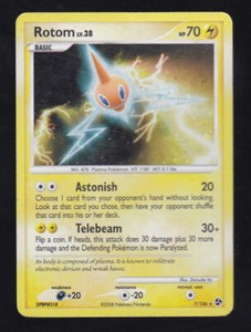 2008 Pokemon Rotom Rare Holo 7/106 Great Encounters