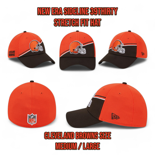 Équipement officiel New Era Cleveland Browns, New Era Browns Store, New