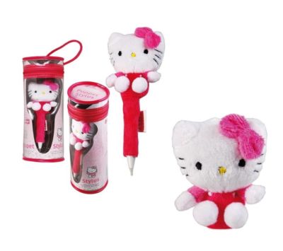 PENNINO Stylus Hello Kitty Plüsch Puppe Nintendo DS 2DS 3DS Mit Etui