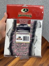 Mossy Oak Graphics Torn Metal Decal Auto Truck Car Pink Camouflage 45x7.75 In