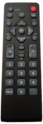 Genuine SYLVANIA EMERSON NH001UD LCD TV REMOTE LC190SL1 LC320SL1 LC320EM1 Tested