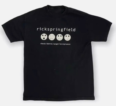 Rick Springfield Tour Tee T Shirt- HOT - New Shirt, Hot Gift July Shirt