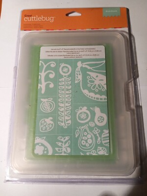 Cricut Cuttlebug Fruit Punch 10 positive, 10 negative Teller