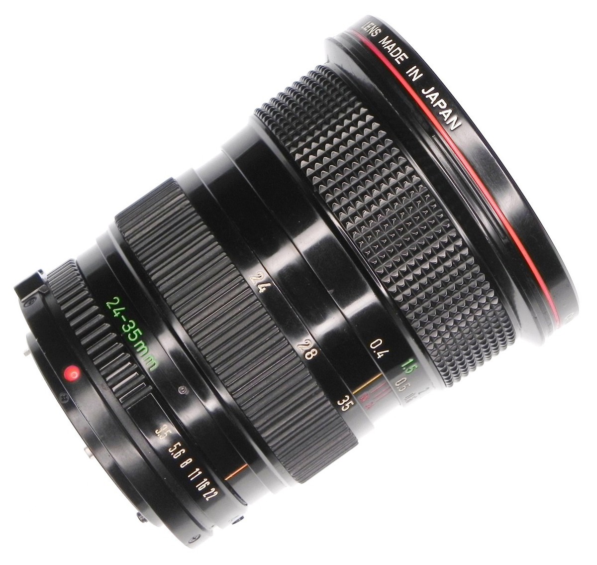 04862cmrk Canon FD 24-35mm F3.5 S.S.C. ASPHERICAL ズーム 04862cmrk Canon FD 24-35mm F3.5 S.S.C. ASPHERICAL ズーム