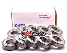 10 PCS ZEN 6206 ZZ C3 DEEP GROOVE BALL BEARING, METAL SHIELDED 30x62x16mm