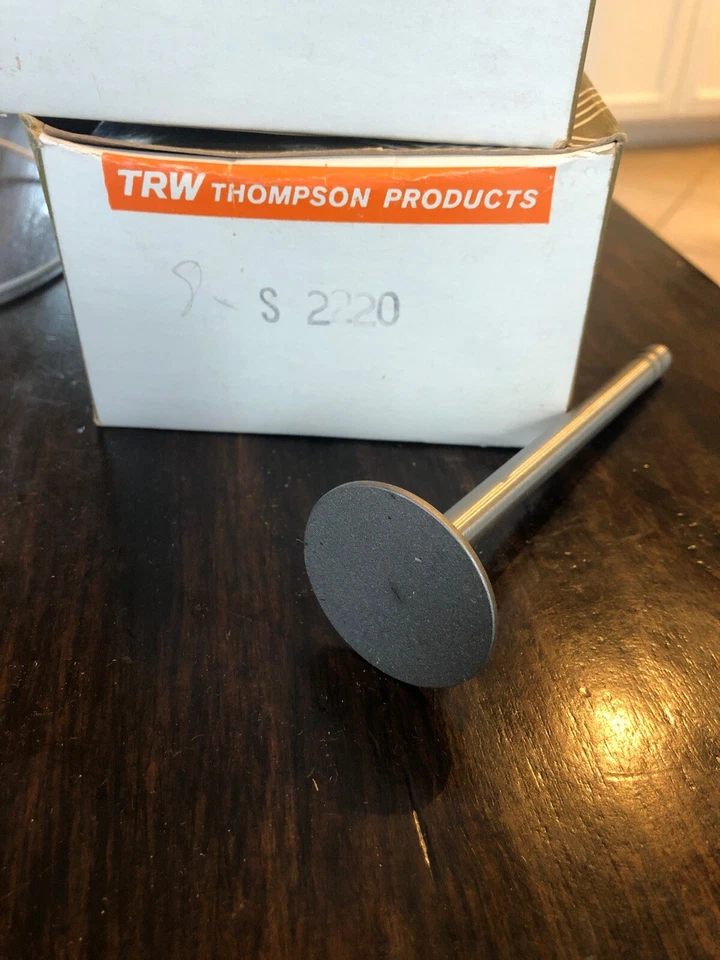 Pontiac 347 370 389 Exhaust Valve SET 1957-1960 27 28 CHIEFTAN SUPER CHIEF STAR - Imagem 2 de 3