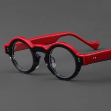 Fashion Acetate Retro Round Reading Glasses Full Rim Women Men Readers New
