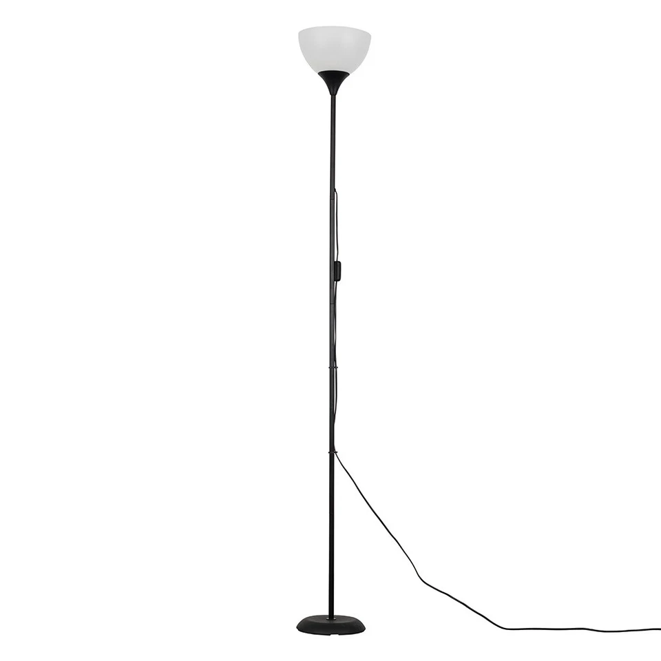 Standard Floor Lamp Uplighter Standing Living Room Tall Light LED Modern Base