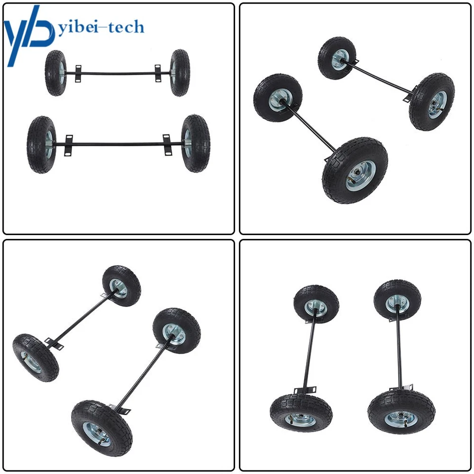 10" PNEUMATIC WHEEL KIT FOR 9000 8750 6500 WATT GENERATOR - Image 4 of 4