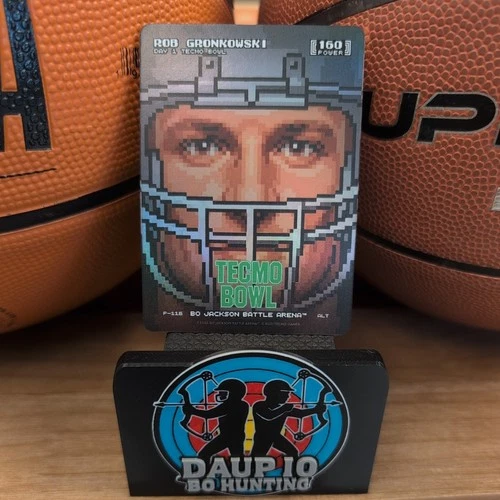 Bo Jackson Battle Arena - Rob Gronkowski - Pixel Helmet Alt - SP - #P116