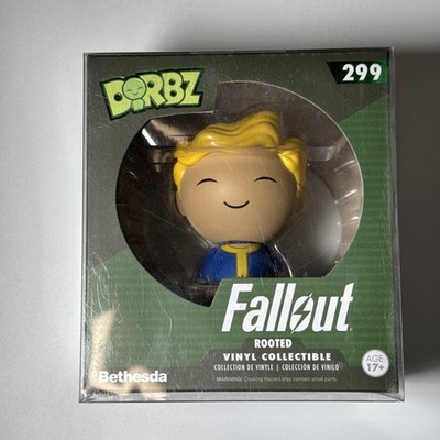 Vault Boy Rooted- Rare Funko Dorbz Vinyl #299 -Fallout Vaulted figure
