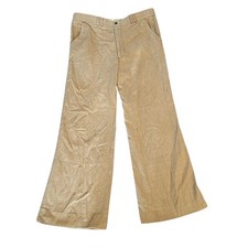 Vintage 70  s Levi  s Panatela Slacks Beige Corduroy Slacks Bell Bottoms 29 x 30