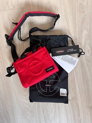 Eastpak x Telfar Shopper Bag S rot neu ungetragen Tasche Handtasche Crossbody