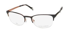 NEW LAURA ASHLEY TESS EYEWEAR BLACK 51-20-140 BLACK METAL  PLASTIC CAT EYE