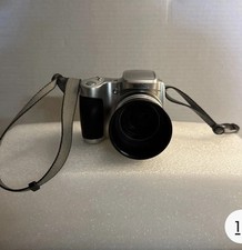 Kodak EasyShare Z650 6.1MP Digital 10X Optical Zoom 38-380mm Silver Camera Used